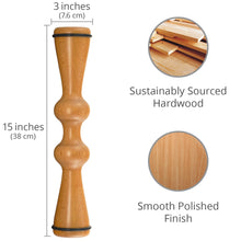 Load image into Gallery viewer, Wooden Back Roller & Stretcher - Body Back Company