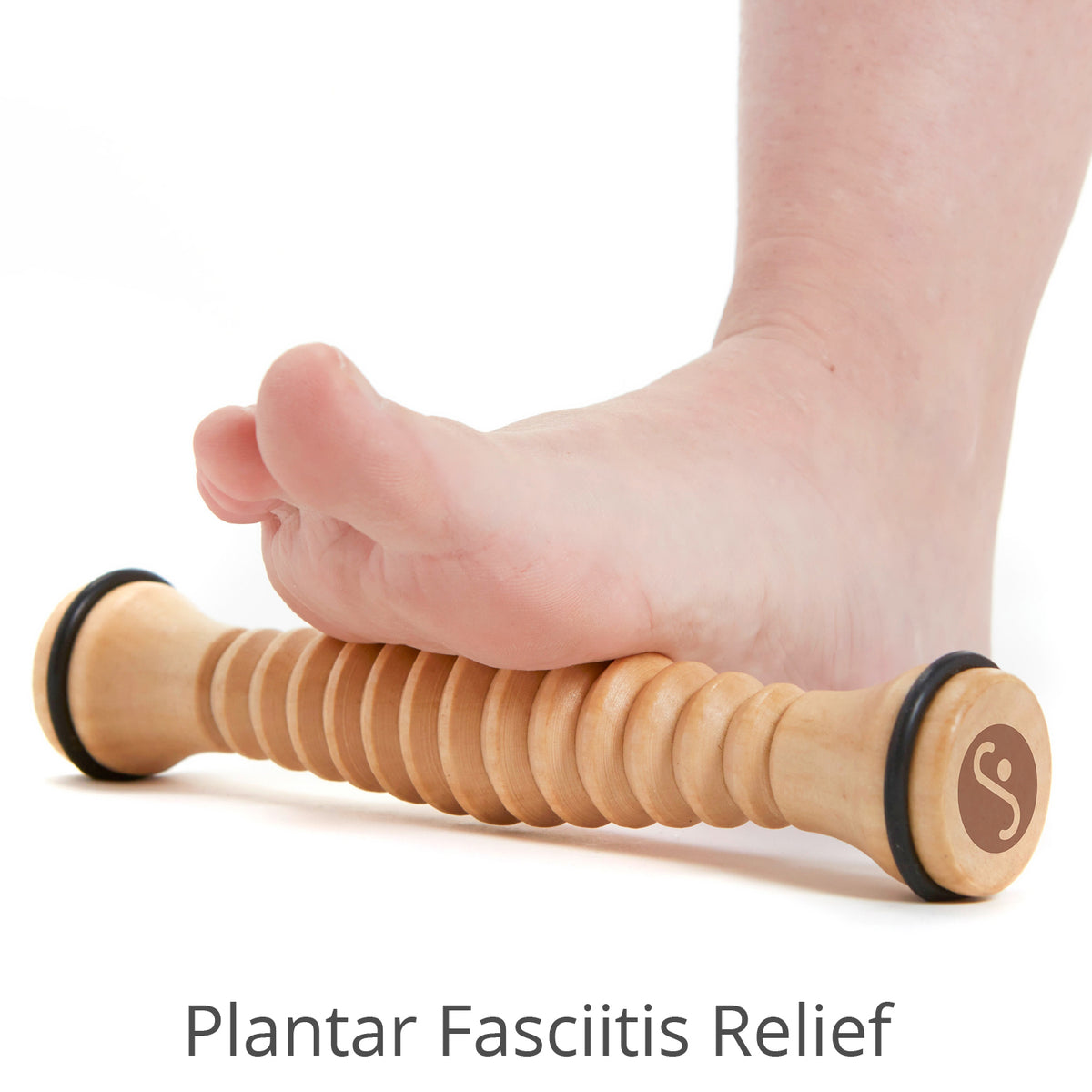 Wooden Foot Roller Massager 2-pack Body Back Company