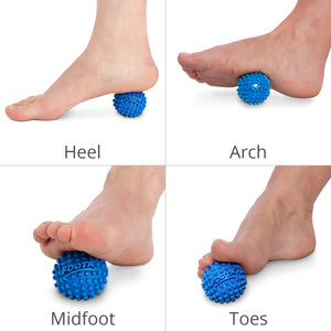 Foot Star 2" Acupressure Self Massage Ball 2-Pack - Body Back Company