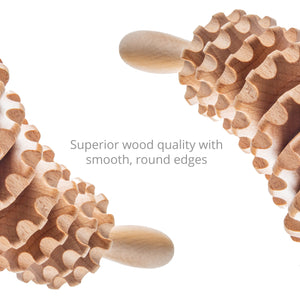 Wood Therapy Curved Roller - Body Back Company